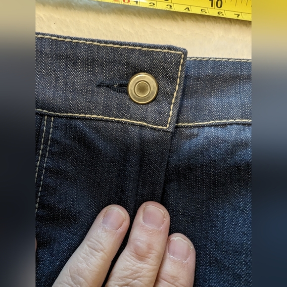 Lana Sport Denim Skirt. Midi. Size 14. 34 Waist . Like new. - Picture 4 of 8